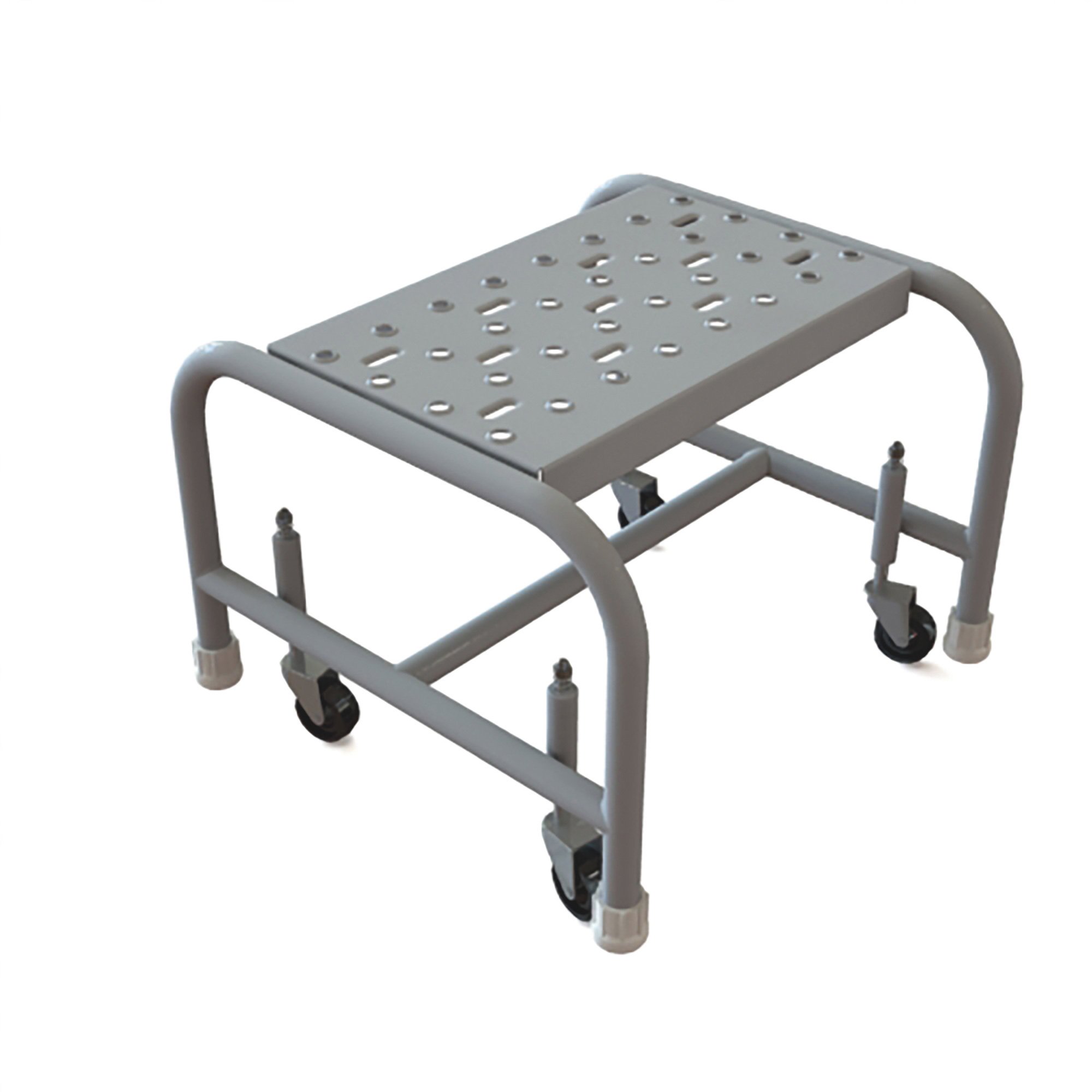 Tri-Arc Steel Rolling Step Stools and Ladders